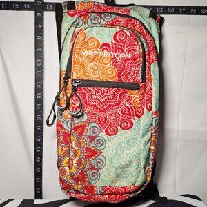 Vibedration Hydration Backpack w/o bladder turquoise/orange pattern Used